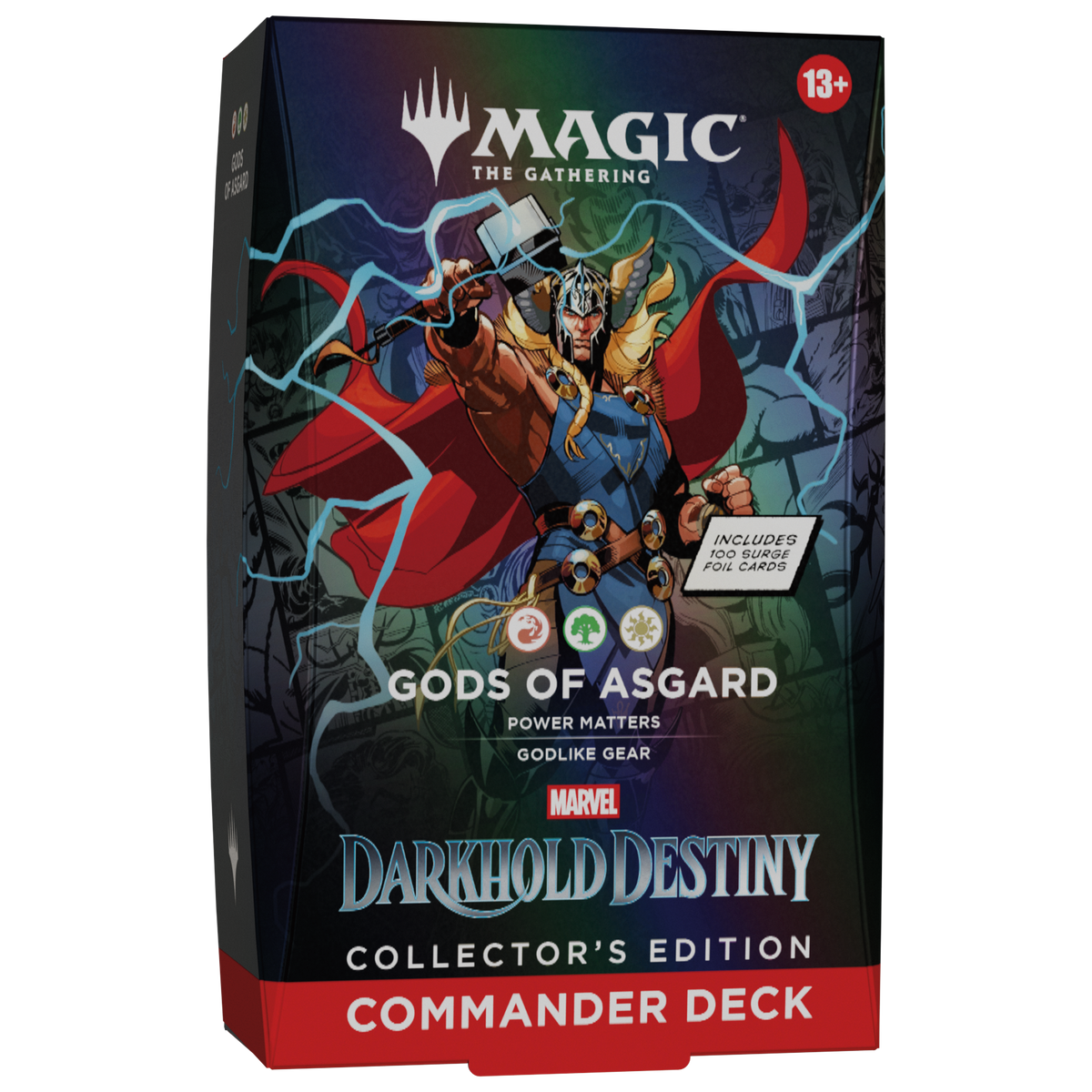 MTG Marvel Darkhold Destiny Gods of Asgard Collector's Edition Commander Deck packaging