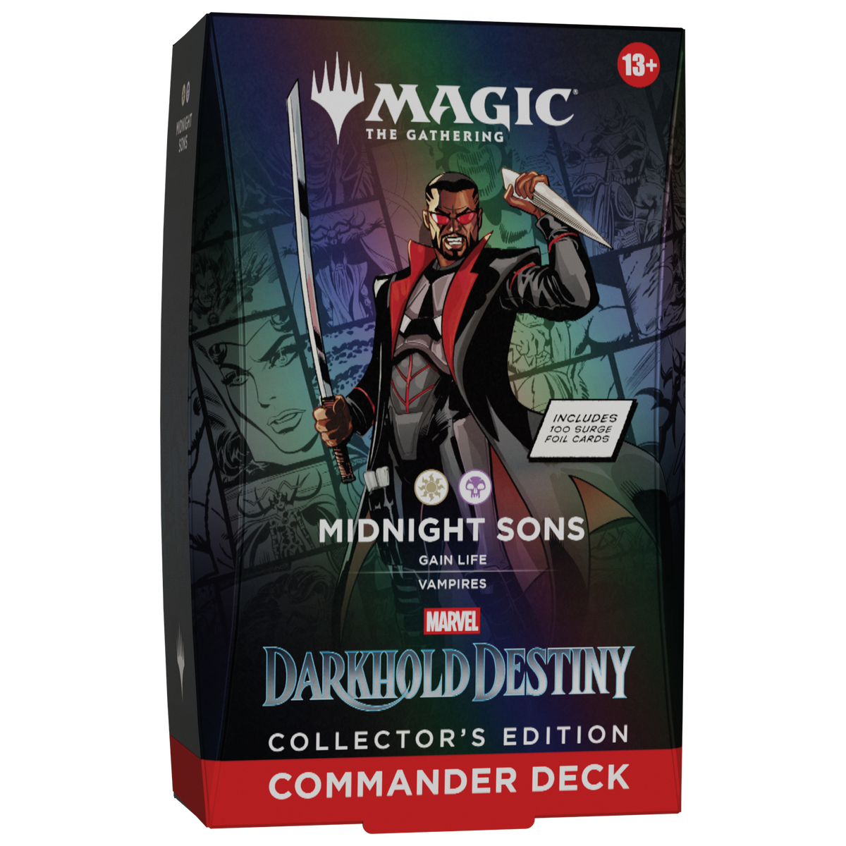 MTG Marvel Darkhold Destiny Midnight Sons Collector's Edition Commander Deck packaging