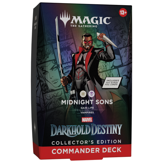 MTG Marvel Darkhold Destiny Midnight Sons Collector's Edition Commander Deck packaging