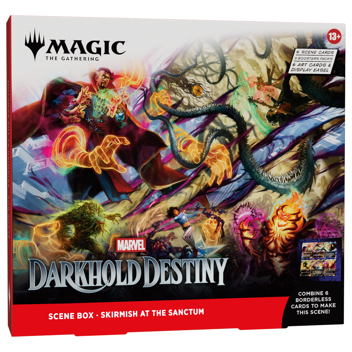 MTG Marvel Darkhold Destiny Skirmish at the Sanctum Scene Box packaging