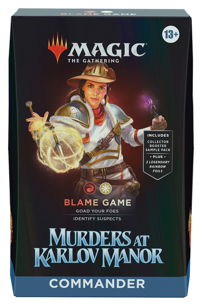 Magic - Murders at Karlov Manor Commander Deck (Blame Game)