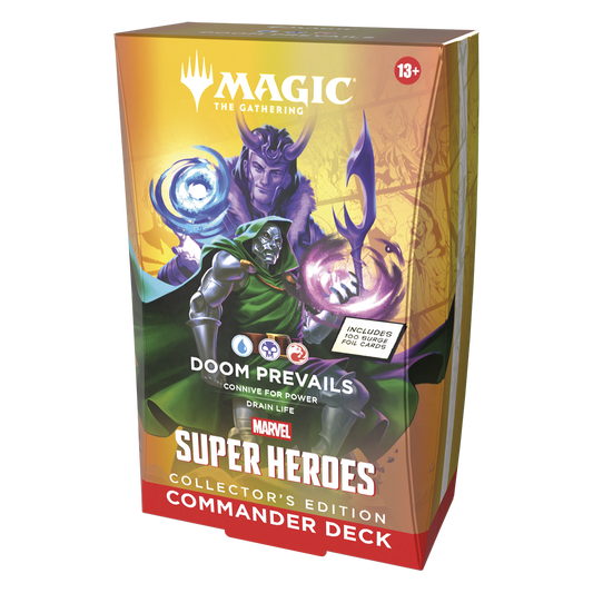 Magic Marvel Super Heroes - Collector Commander Deck Doom Prevails - Preorder
