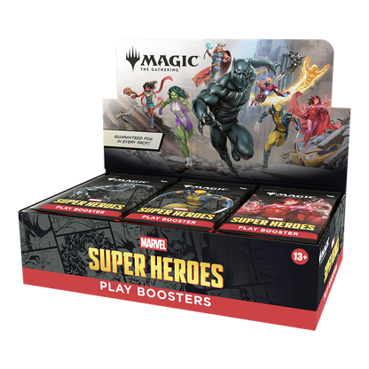 Magic Marvel Super Heroes + Spiderman Booster Boxes