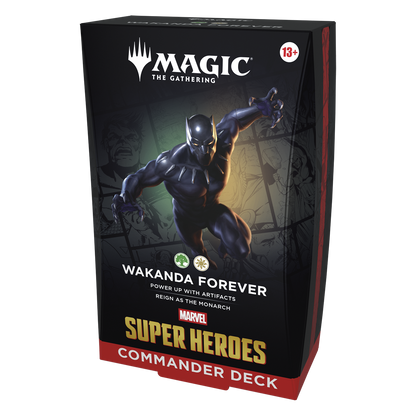 MTG Marvel Super Heroes Commander Deck Wakanda Forever