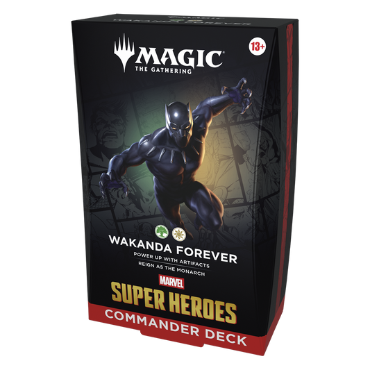 Magic Marvel Super Heroes - Commander Deck Wakanda Forever - Preorder