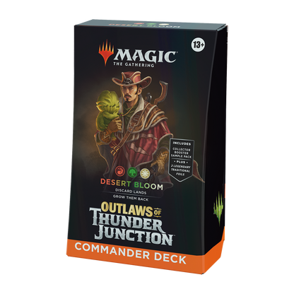 Magic Outlaws of Thunder Junction - Commander Deck - Desert Bloom