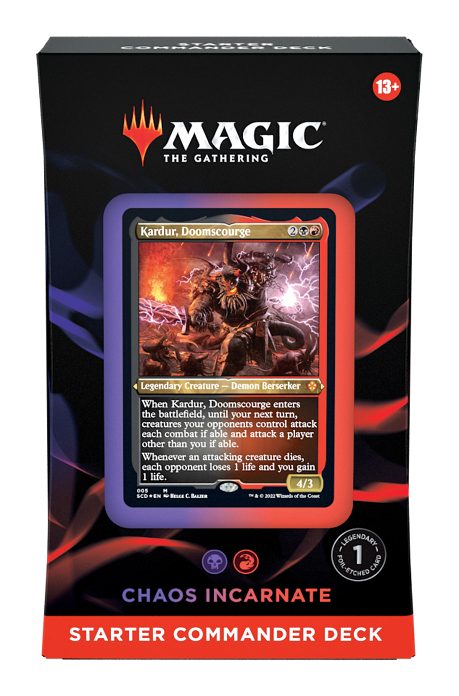 Magic - 2022 Commander Deck Chaos Incarnate