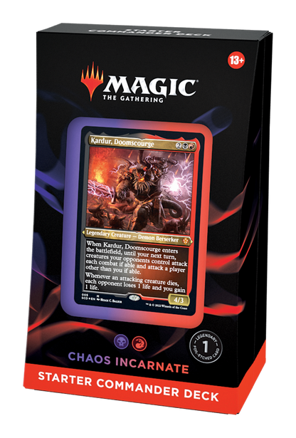 Magic - 2022 Commander Deck Chaos Incarnate
