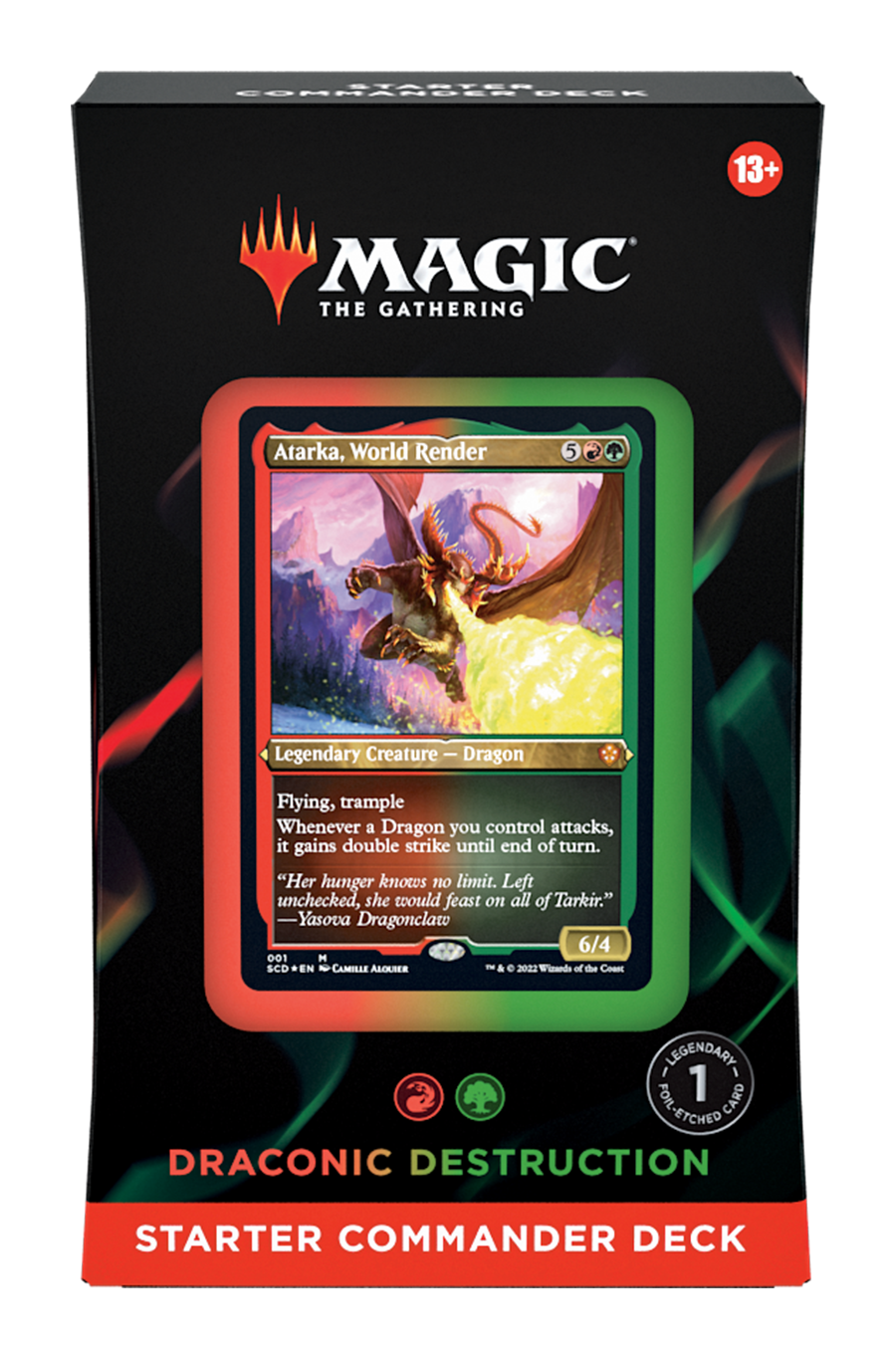 Magic - 2022 Commander Deck Draconic Destruction
