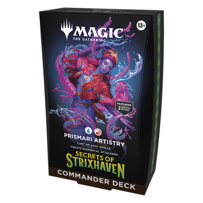 Magic Secrets of Strixhaven - Commander Display (5 Decks) - Preorder