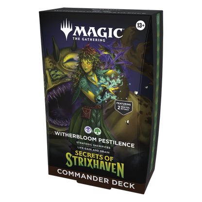 Magic Secrets of Strixhaven - Commander Display (5 Decks) - Preorder
