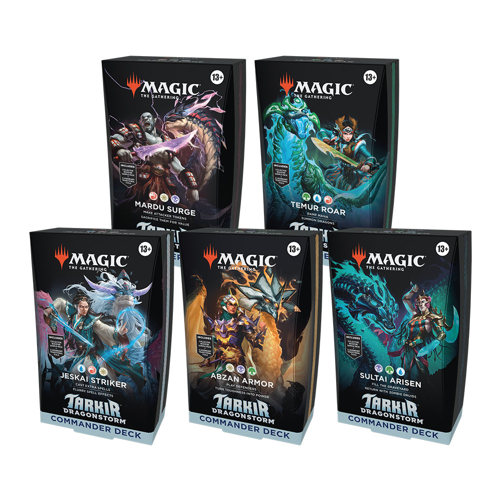 Magic Tarkir: Dragonstorm -  Commander Deck Display