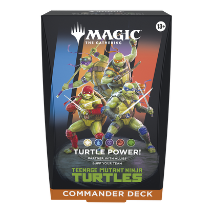 Magic Teenage Mutant Ninja Turtles - Commander deck: Turtle Power! - EOI Deposit pending allocations