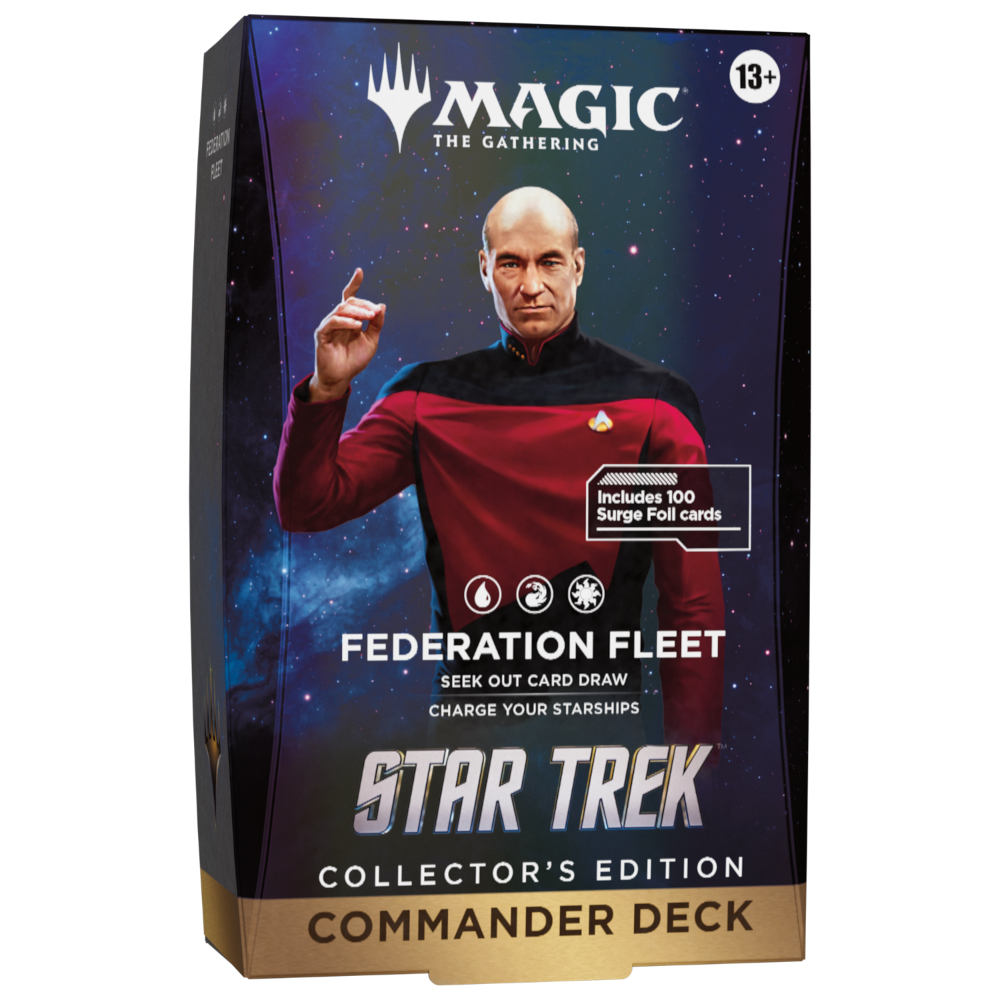 MTG Star Trek Federation Fleet Collector Edition Commander Deck