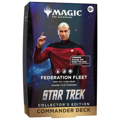 MTG Star Trek Federation Fleet Collector Edition Commander Deck