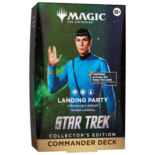 MTG Star Trek Landing Party Collector Edition Commander Deck