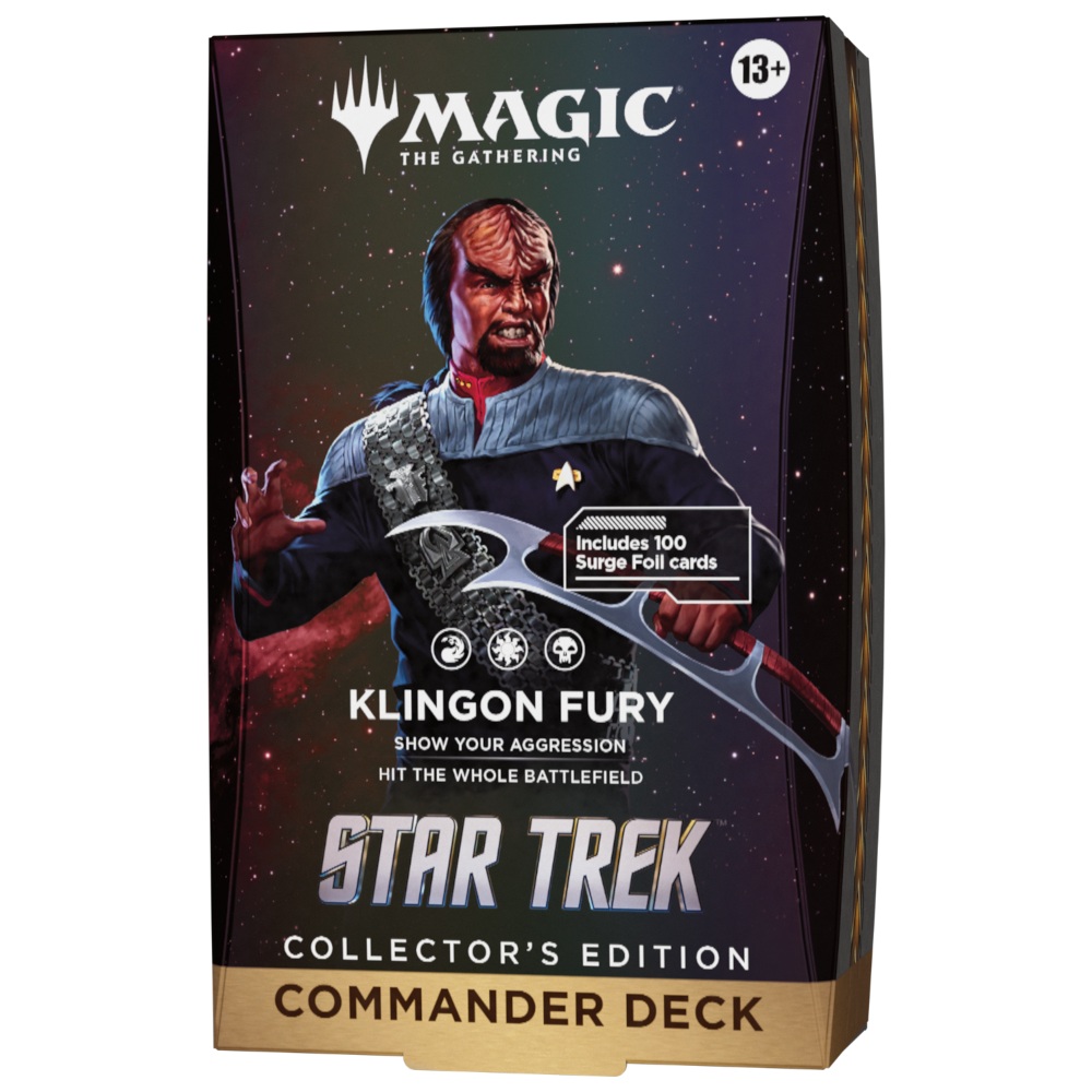 Magic The Gathering Star Trek Collector Edition Klingon Fury
