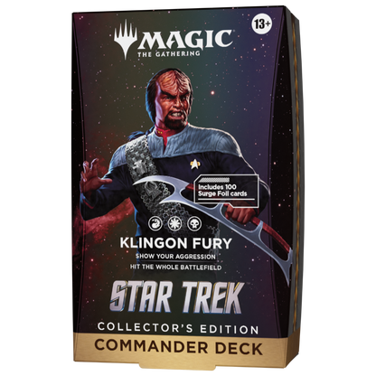Magic The Gathering Star Trek Collector Edition Klingon Fury