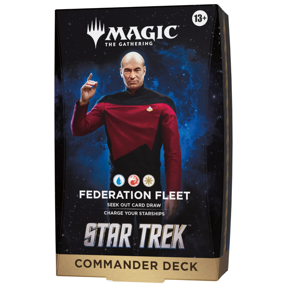 Magic The Gathering Star Trek Commander Deck Federation Fleet