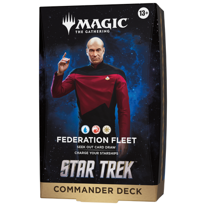 Magic The Gathering Star Trek Commander Deck Federation Fleet