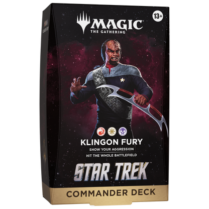 MTG Star Trek Klingon Fury Commander Deck