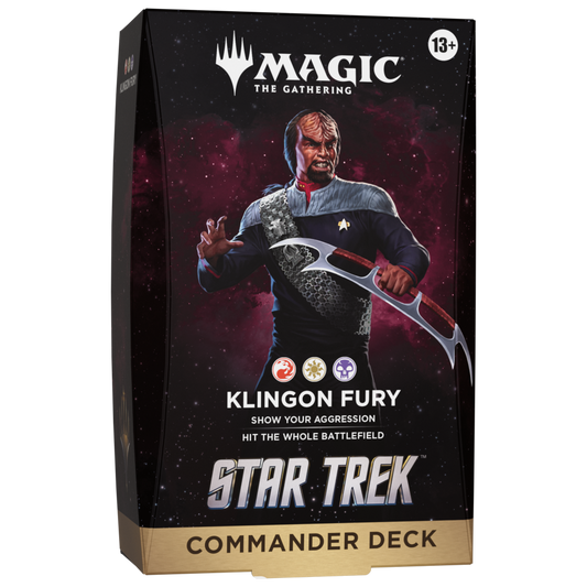 MTG Star Trek Klingon Fury Commander Deck
