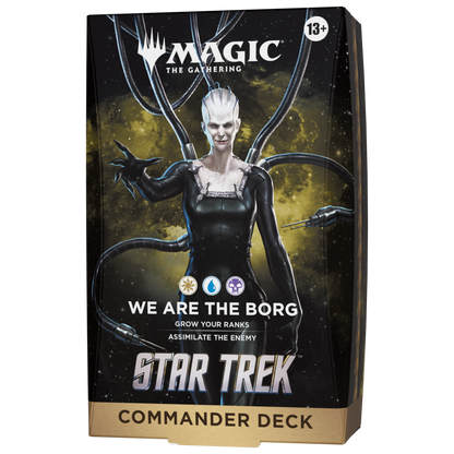 Magic The Gathering Star Trek Commander Deck We Are the Borg