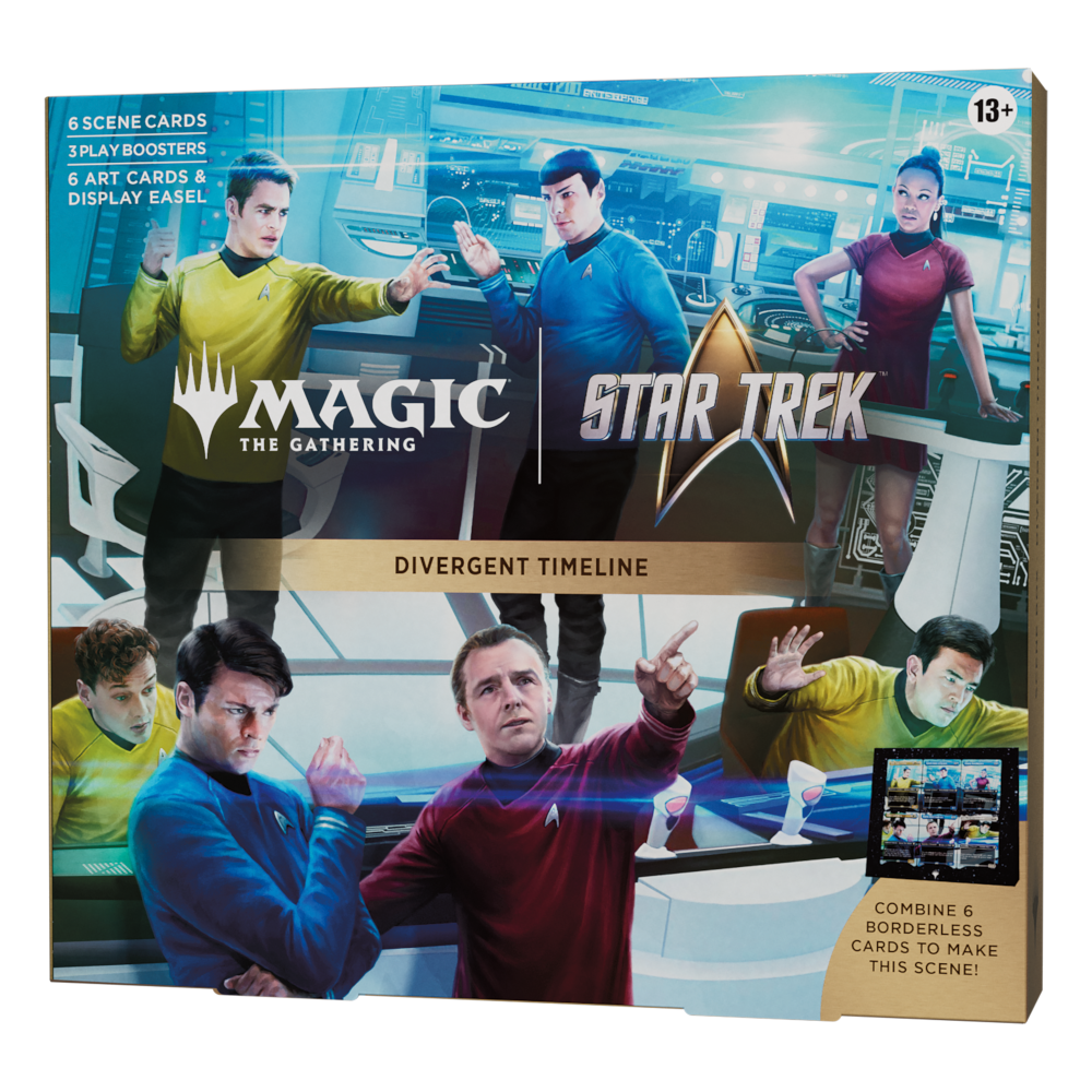 Magic Star Trek Divergent Timeline Scene Box