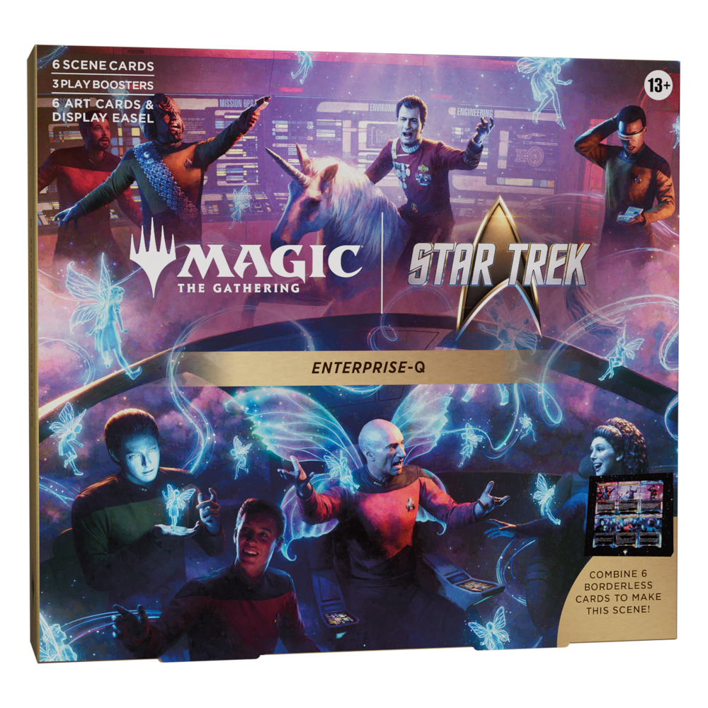 MTG Star Trek Scene Box Enterprise-Q