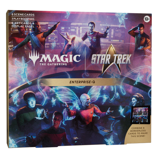 MTG Star Trek Scene Box Enterprise-Q