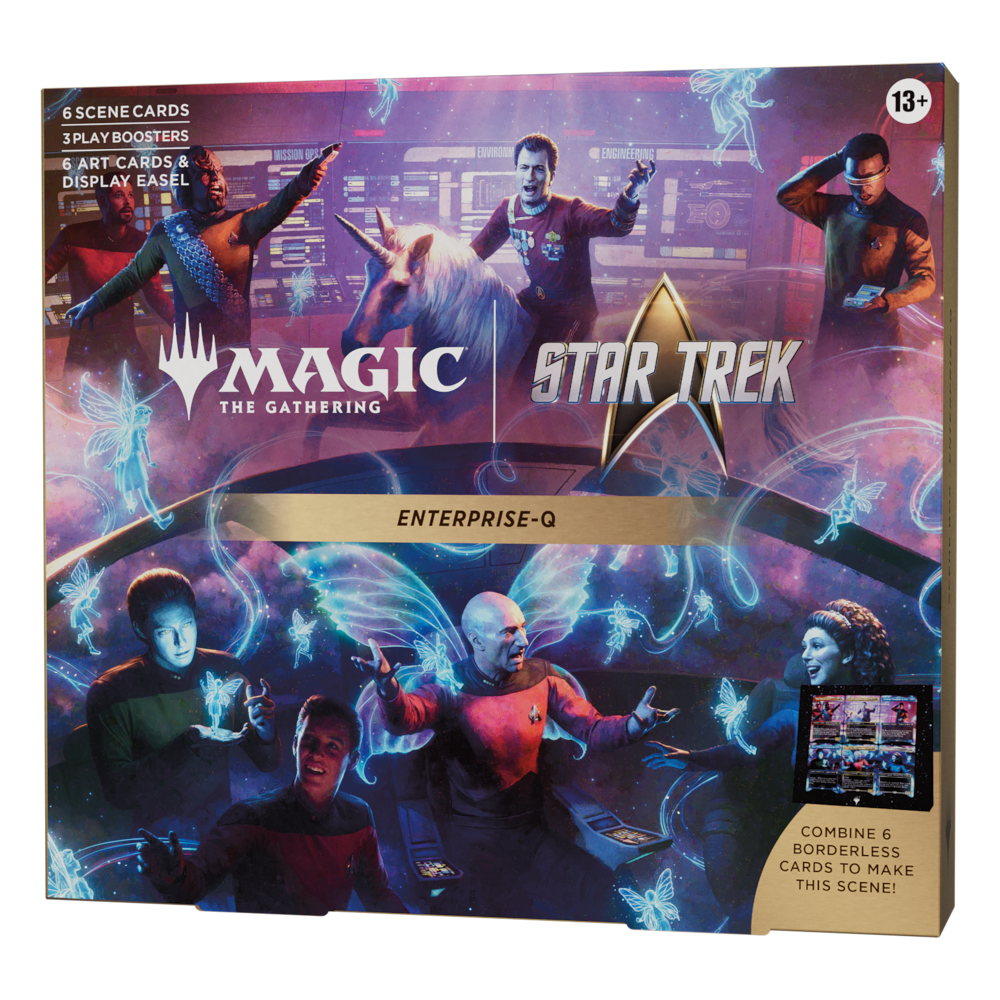 Magic Star Trek Enterprise-Q Scene Box