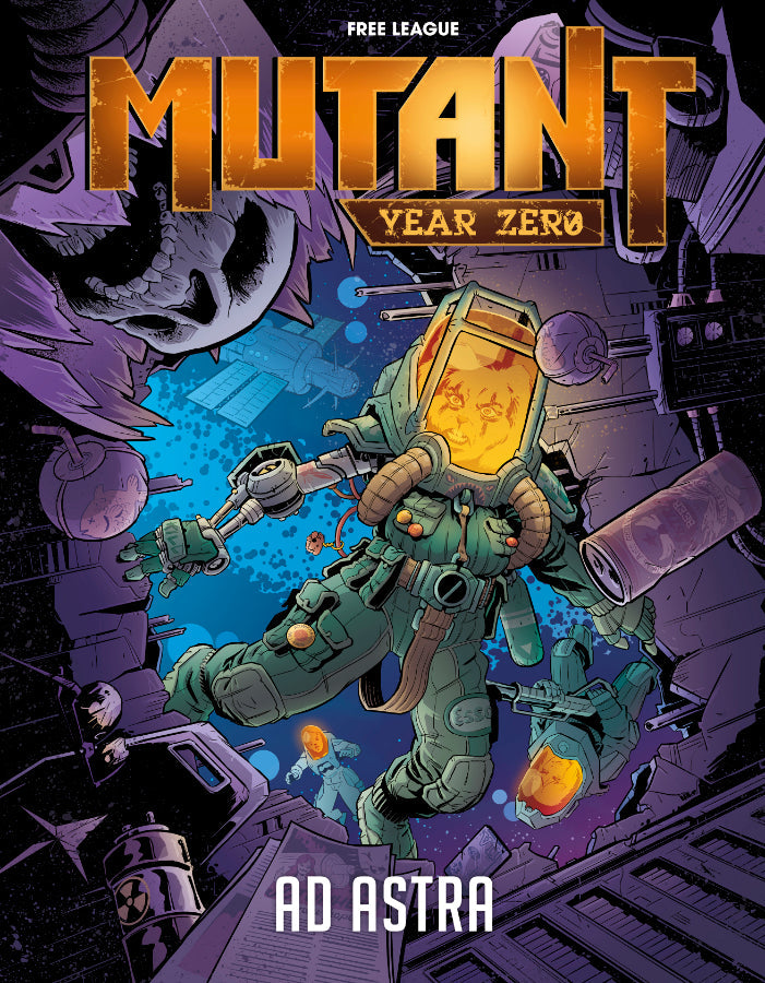 Mutant Year Zero RPG, Ad Astra front cover