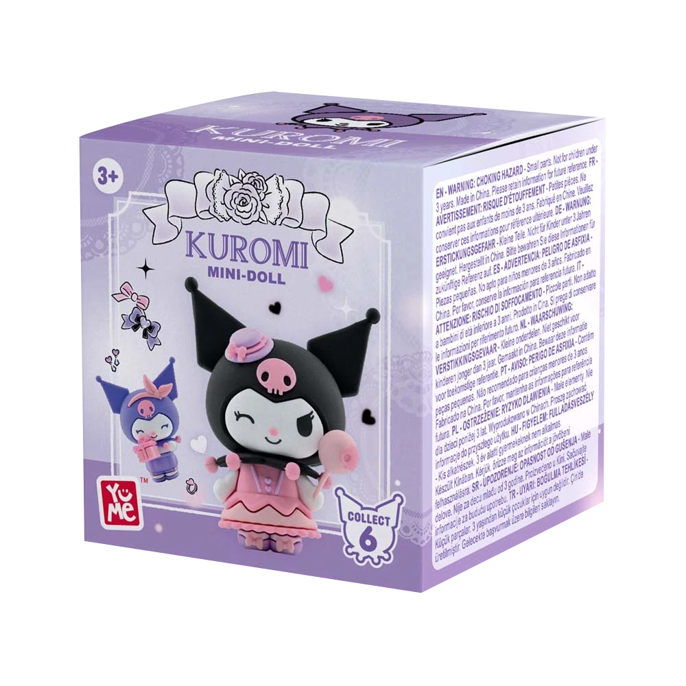 Kuromi Birthday Blind Box, 5cm Mini Doll Party Series