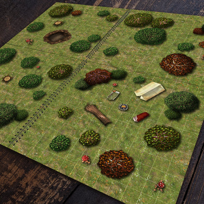 Loke Terrain Set reusable scenery clings on a battle map