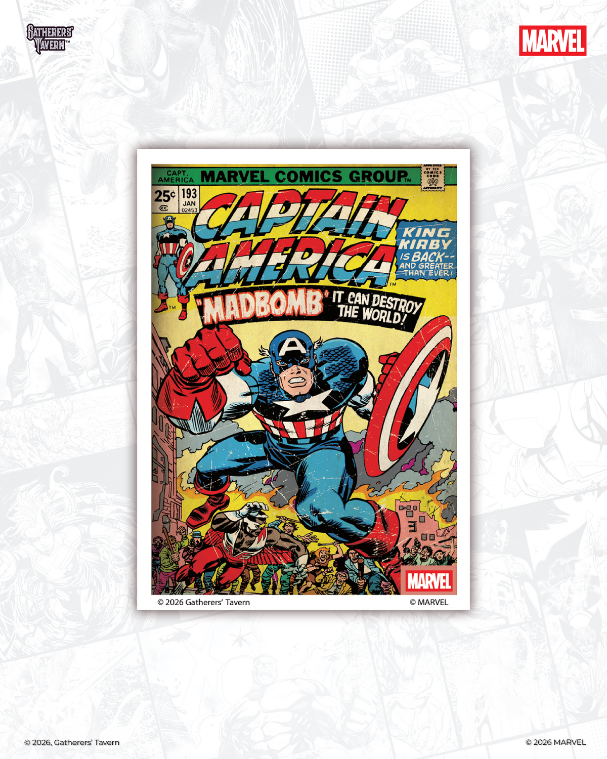 Captain America DOMARU card sleeves