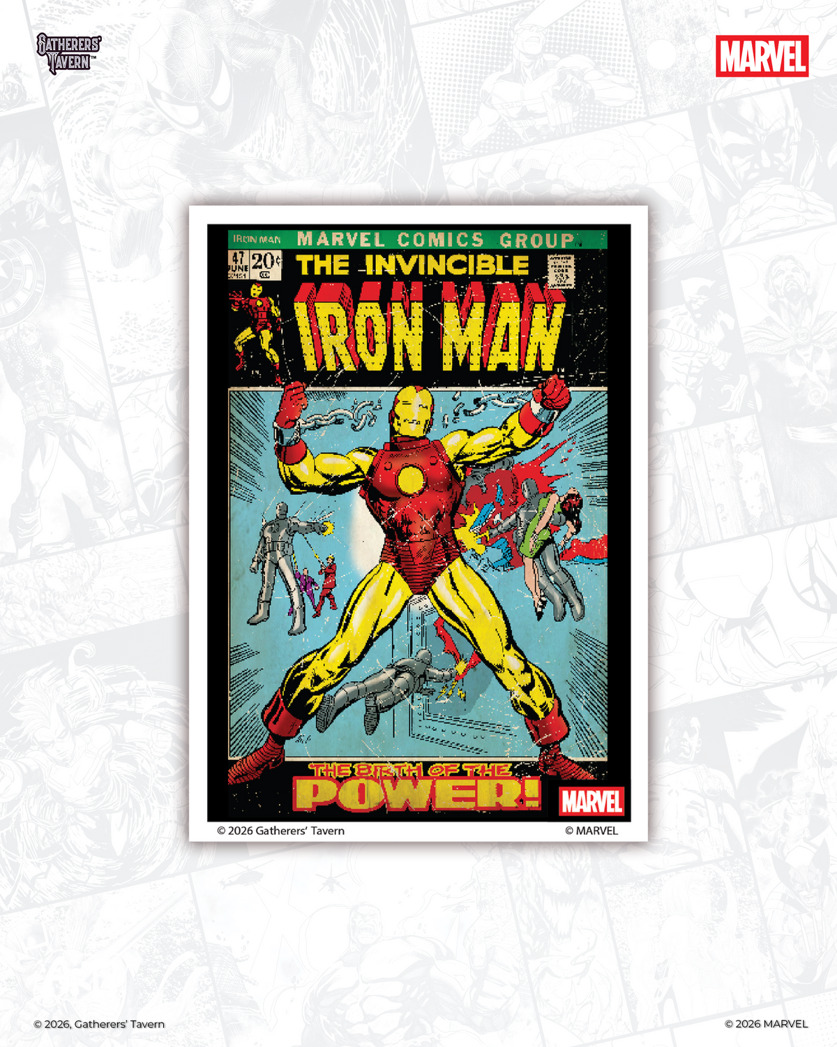 Iron Man DOMARU card sleeves