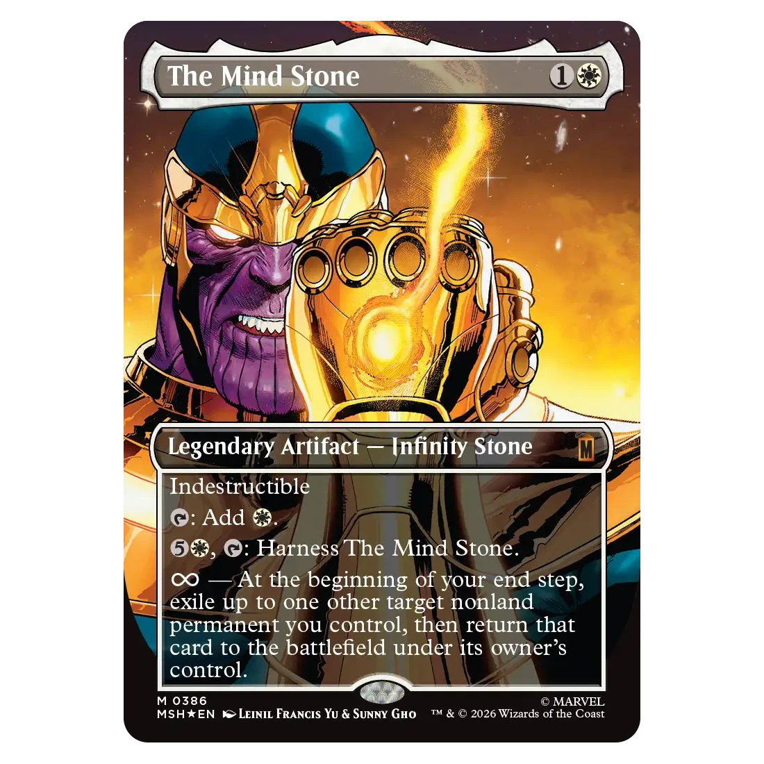 Marvel Super Heroes The Mind Stone
