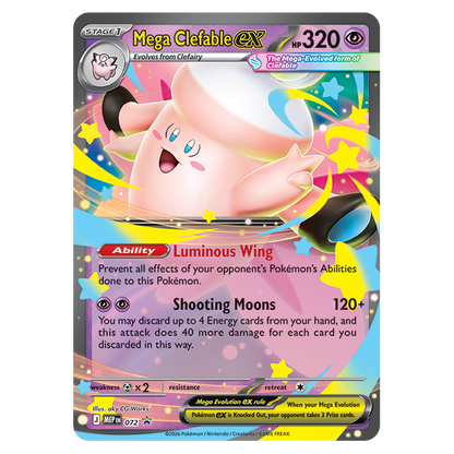 Mega Evolution - Mega Clefable ex Card
