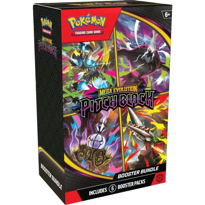 Mega Evolution Pitch Black Booster Bundle with 6 packs