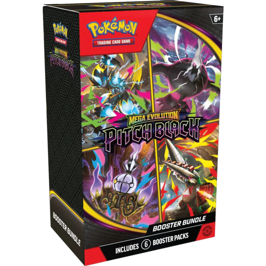 Mega Evolution Pitch Black Booster Bundle with 6 packs