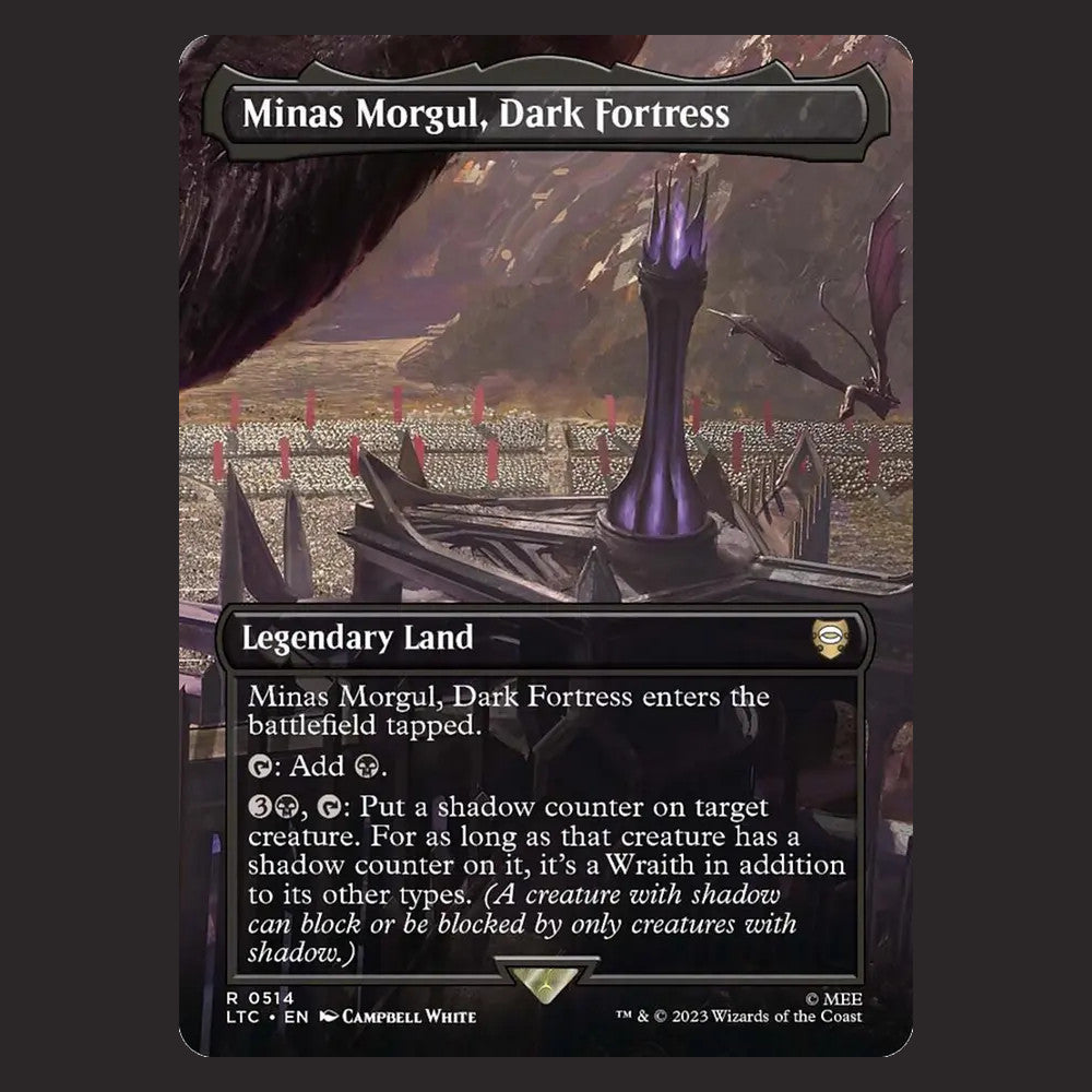 MTG Minas Morgul Dark Fortress [LTC 514]