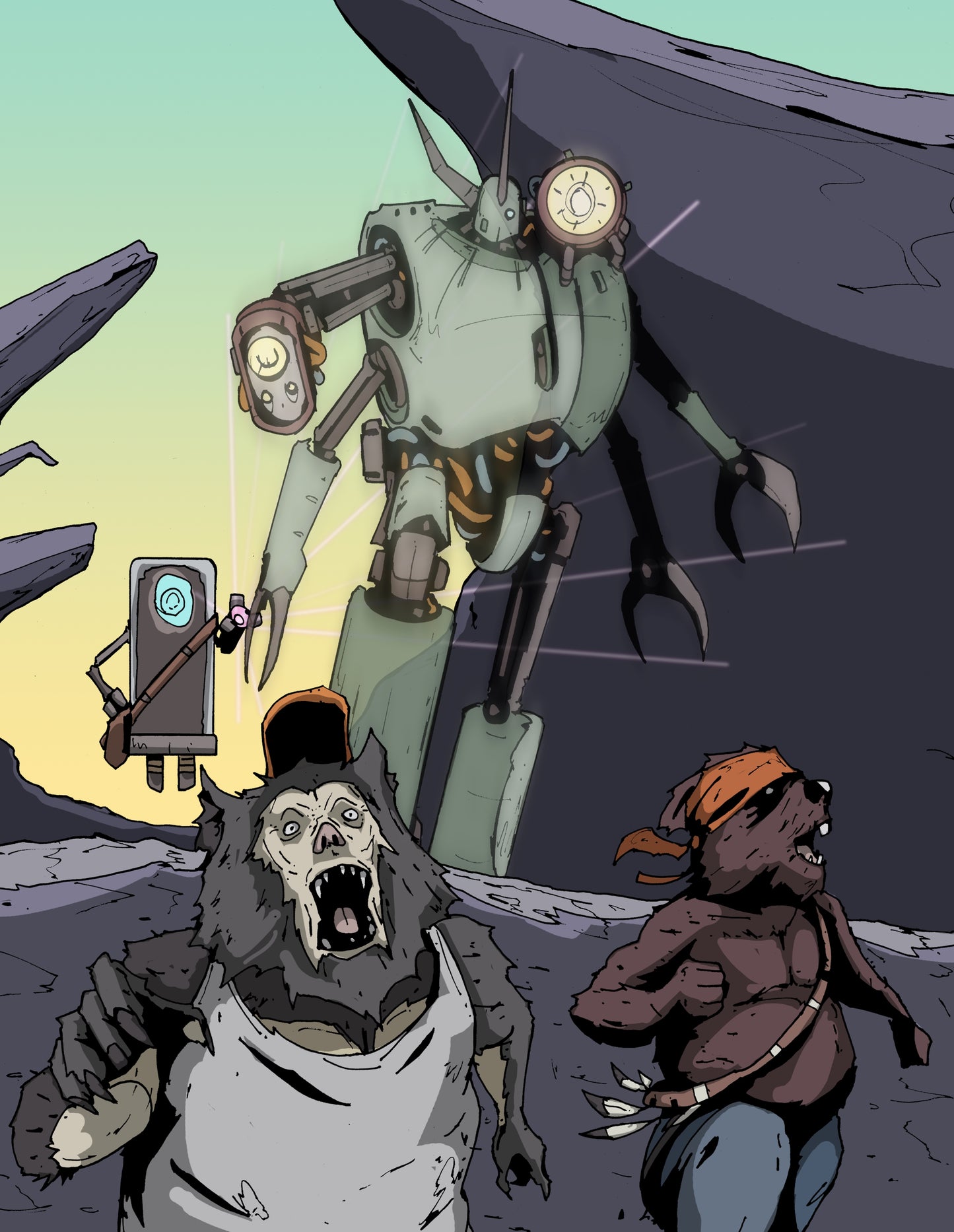 Mutant - Year Zero - Mechatron - Physical + Digital