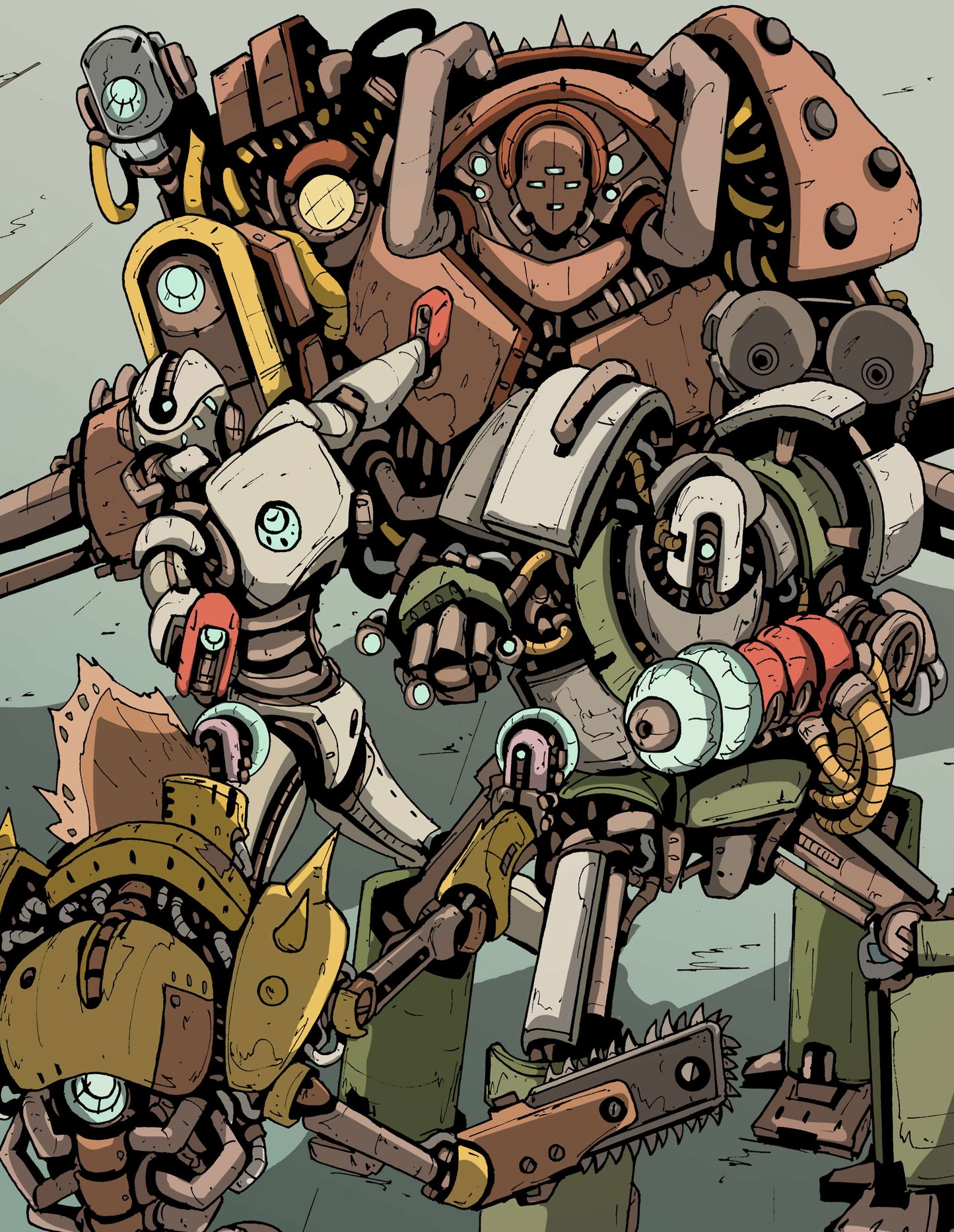 Mutant - Year Zero - Mechatron - Physical + Digital