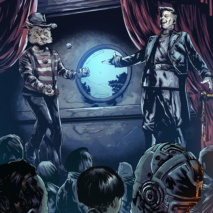 Mutant Year Zero RPG, Elysium interior artwork view 4
