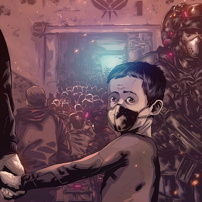 Mutant Year Zero RPG, Elysium interior artwork view 3
