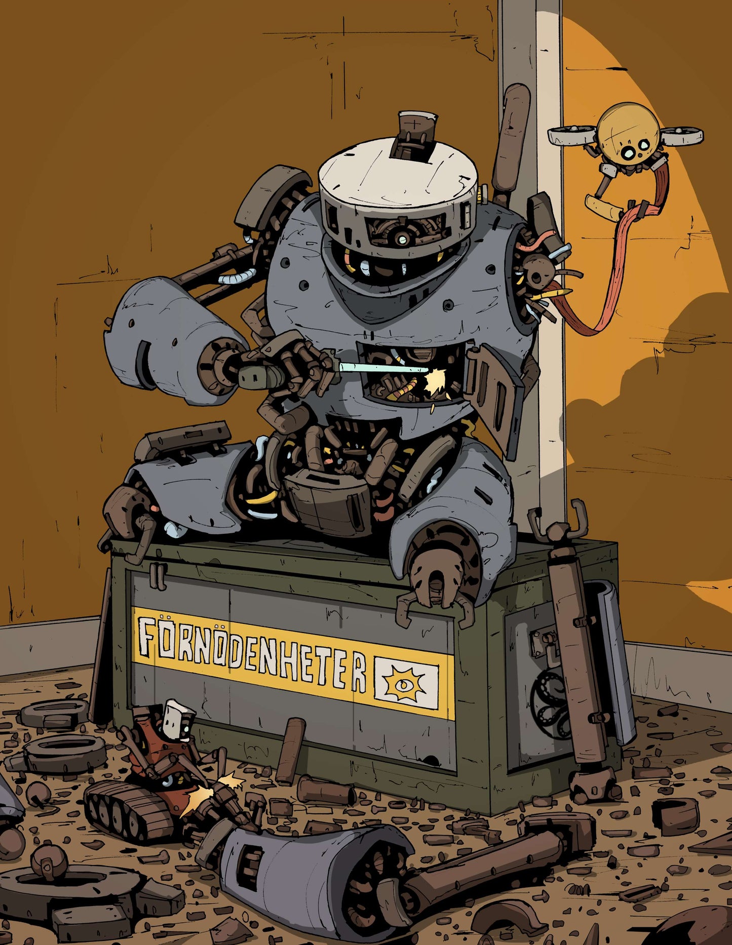 Mutant - Year Zero - Mechatron - Physical + Digital