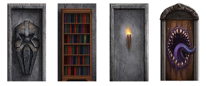 Big Box of Dungeon Doors fantasy door designs one