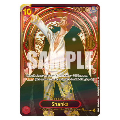 One Piece OP-13 Shanks Gold