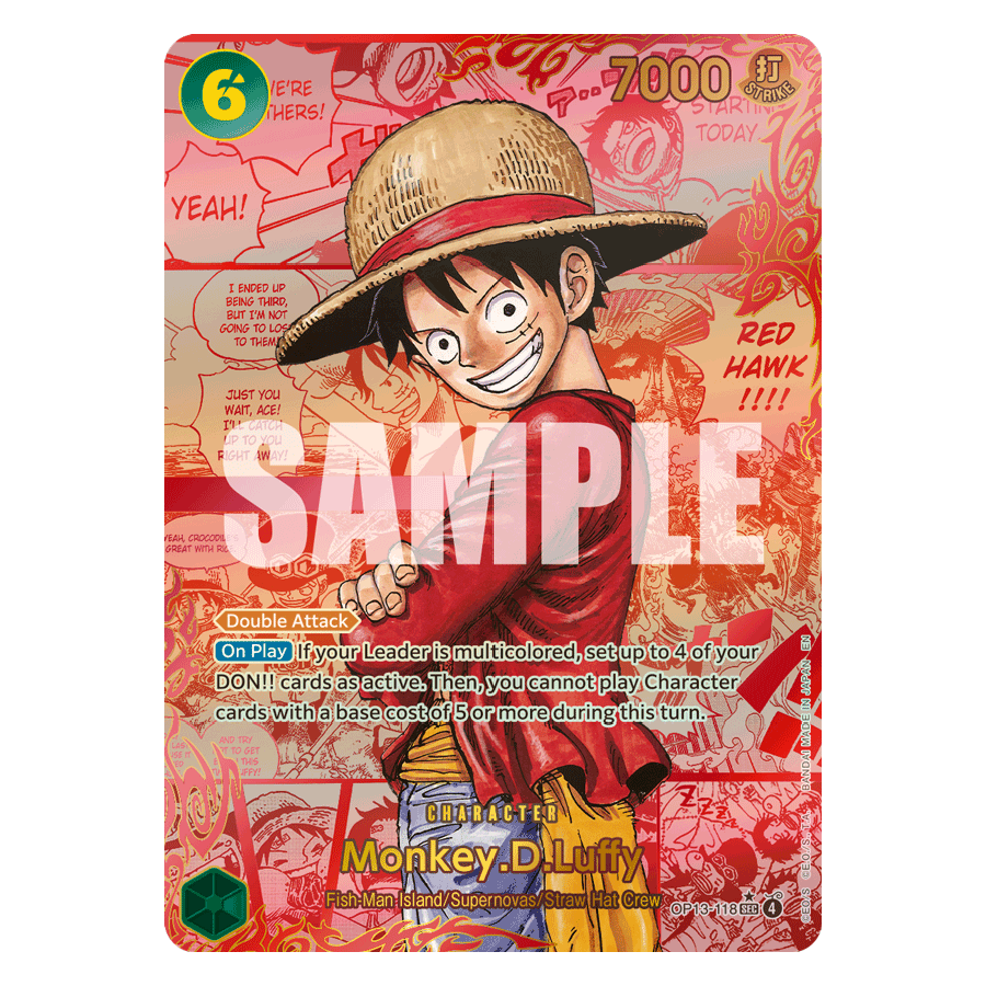 One Piece OP-13 Luffy manga