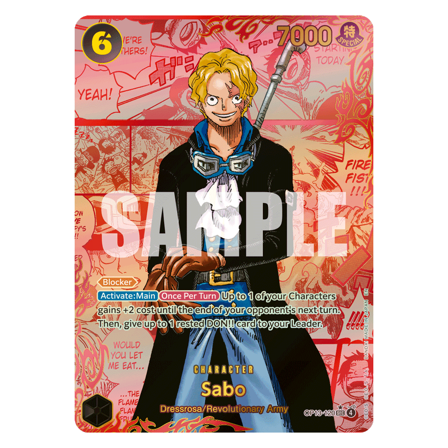 One Piece OP-13 Sabo Manga